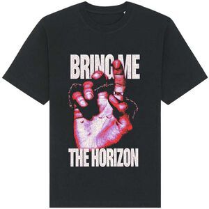 Bring Me The Horizon Unisex Adult Lost Back Print Cotton T-Shirt / Black